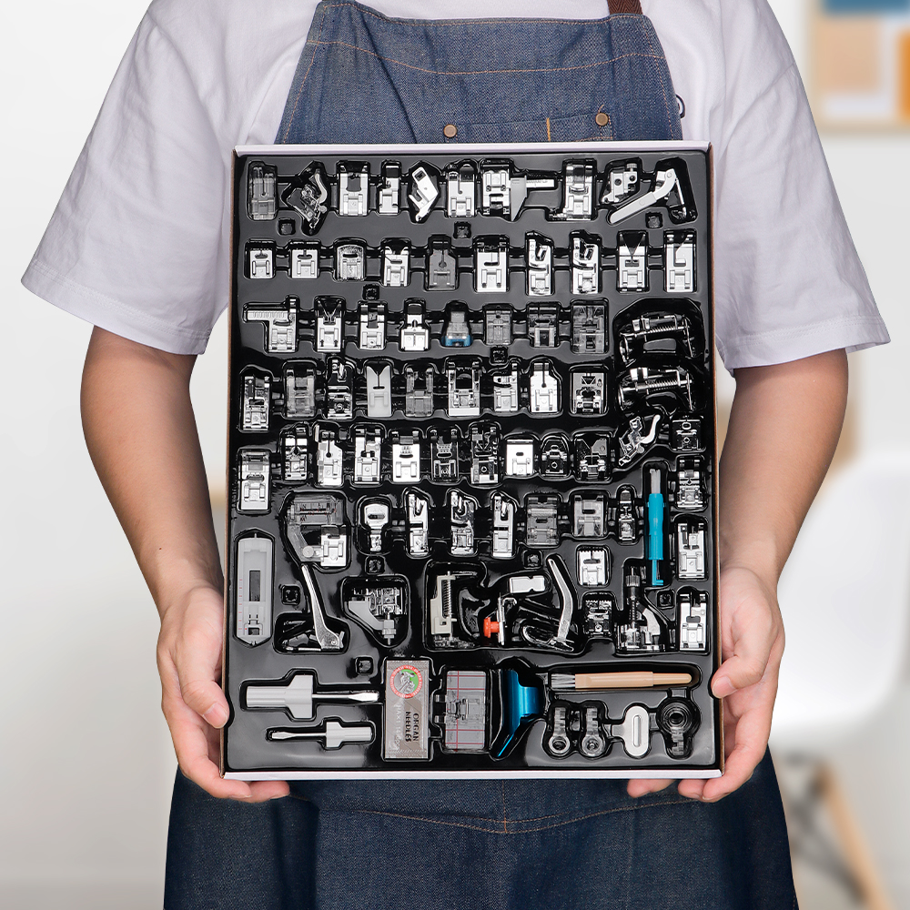 Sewing Kit - 82pc/SET Full Set Sewing Machine Presser