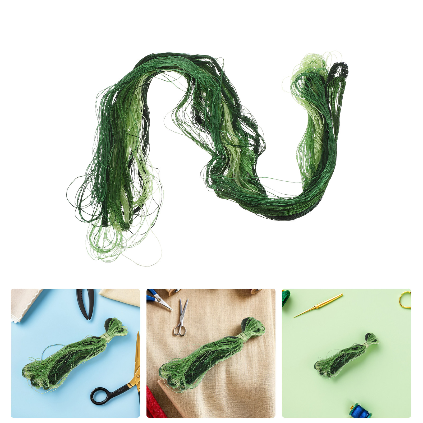 Embroidery Floss Thread - 8Pcs Silk Embroidery Threads Premium Lustrous