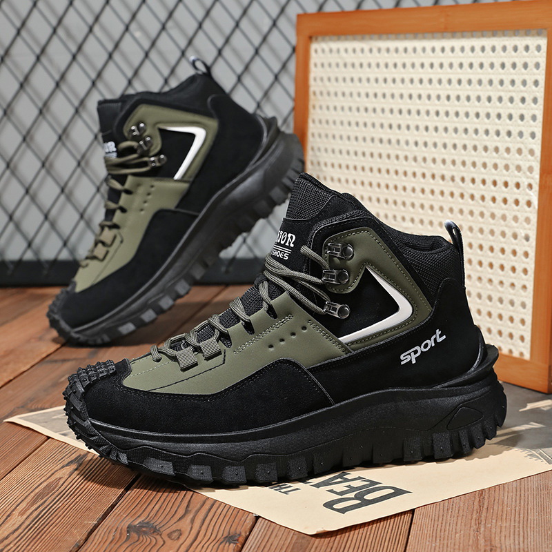 Men's Wide Width Hiking Shoes  - Sewing Cloth ulasan dan harga