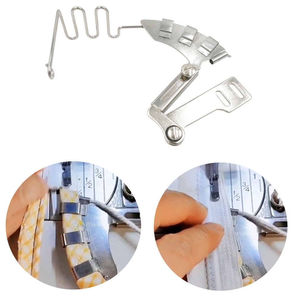 New Metal Sewing Machine Foot  - Seam Gauge Metal ulasan dan harga