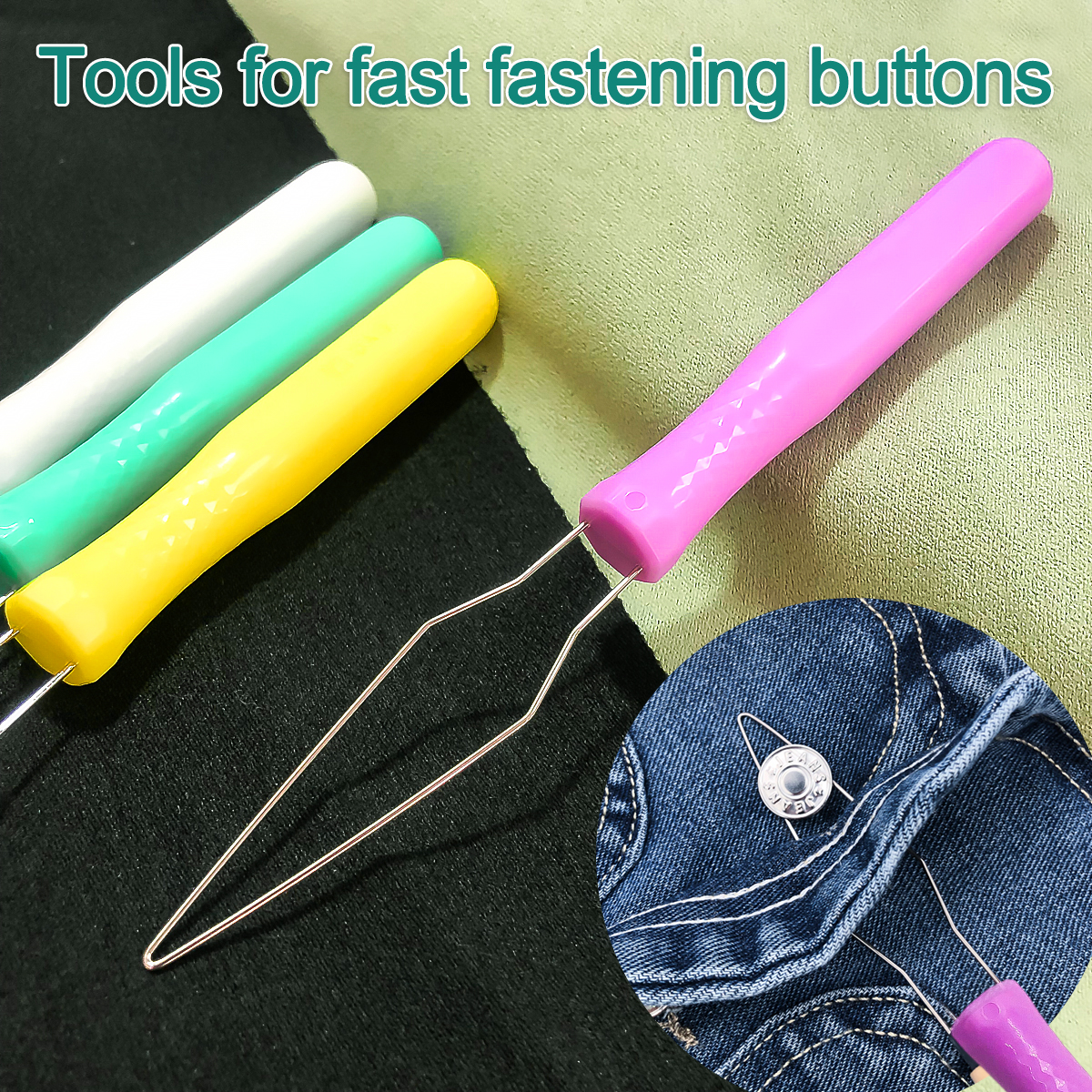Quick Button Insertion Tool fo - Sewing Necessities ulasan dan harga