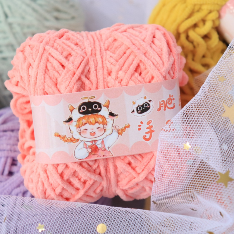 40g 3mm Chenille Hand Knitting - Sewing Recycle ulasan dan harga
