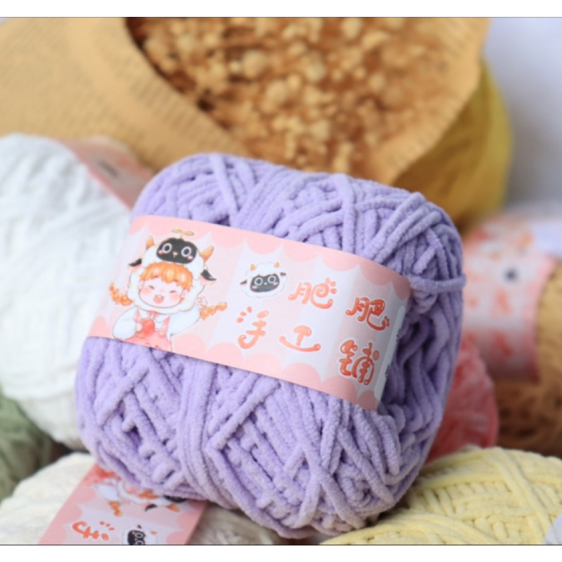 40g 3mm Chenille Hand Knitting - Sewing Recycle ulasan dan harga