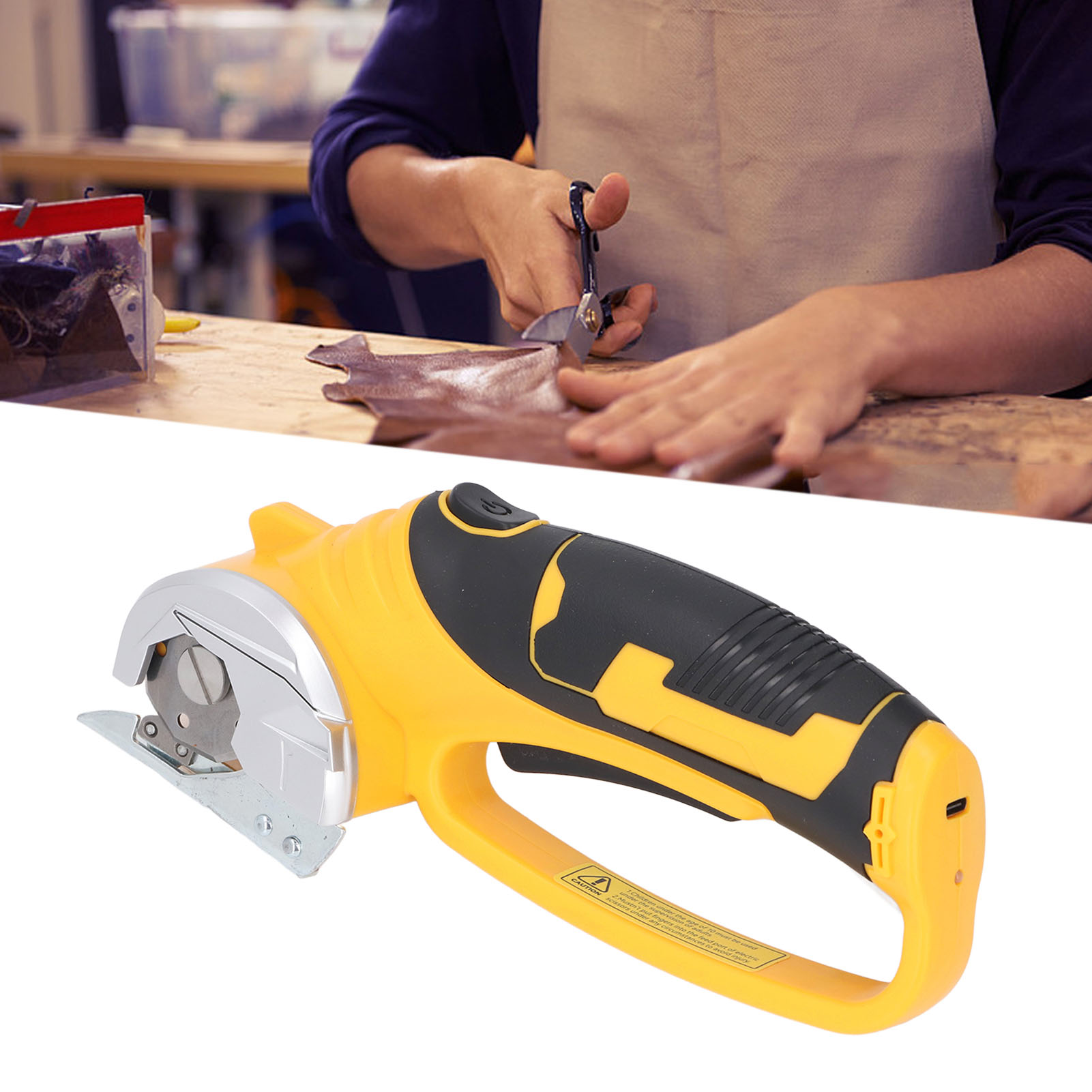 Electric Cardboard Cutter Cord - Rotary Cutter Fabric ulasan dan harga