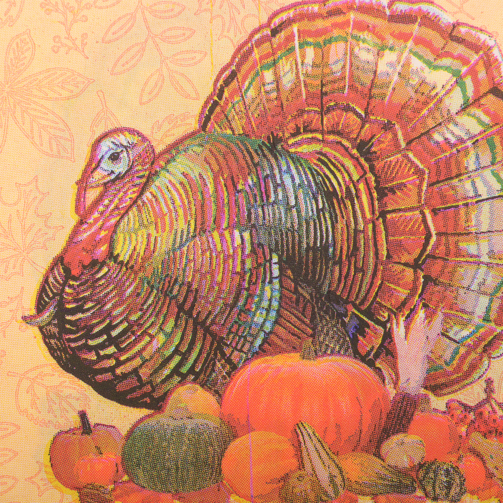 40pcs Thanksgiving Day Printed - Pattern Tissue Paper ulasan dan harga