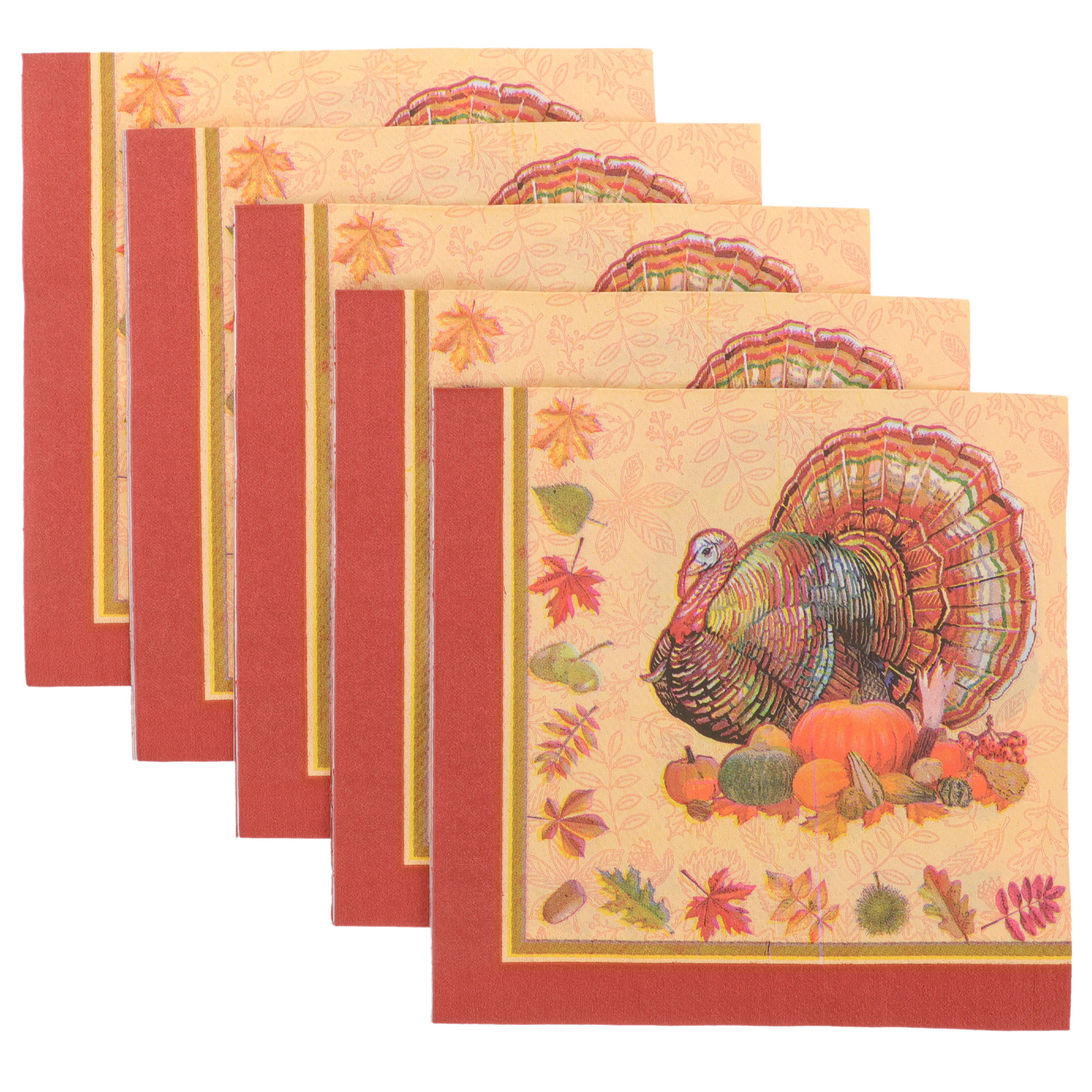 40pcs Thanksgiving Day Printed - Pattern Tissue Paper ulasan dan harga