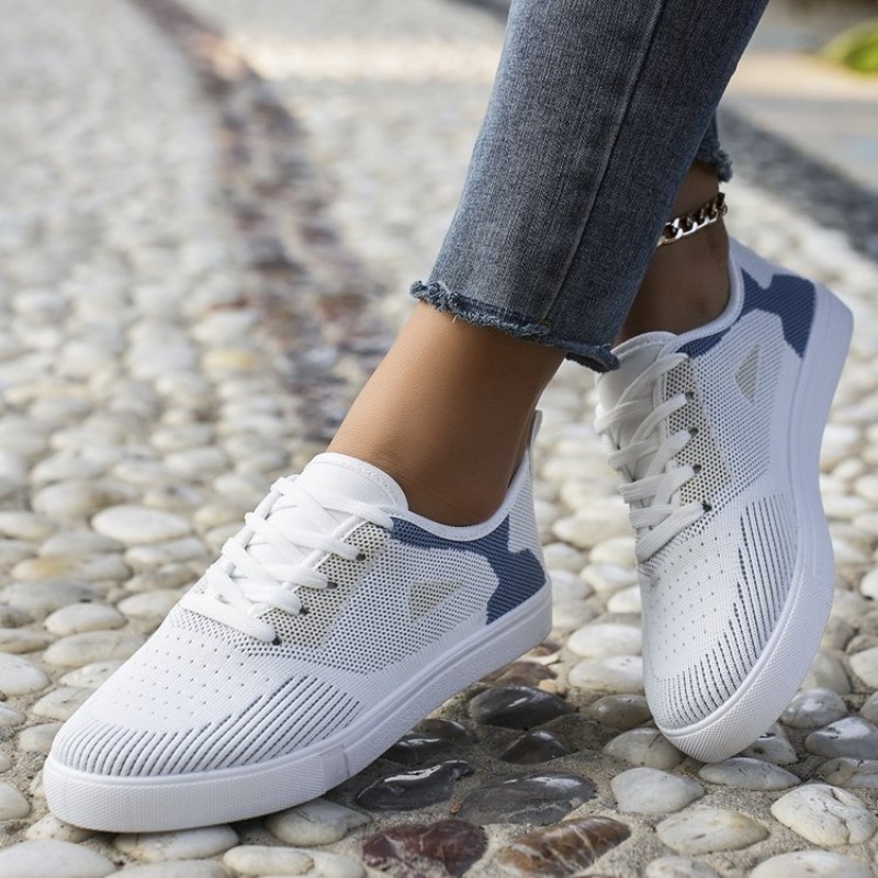 Women Casual Sneakers Woven Lo - Sewing Cloth ulasan dan harga