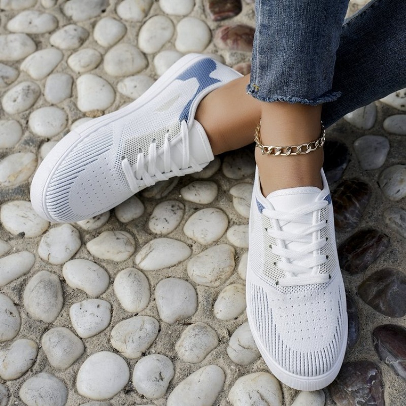 Women Casual Sneakers Woven Lo - Sewing Cloth ulasan dan harga