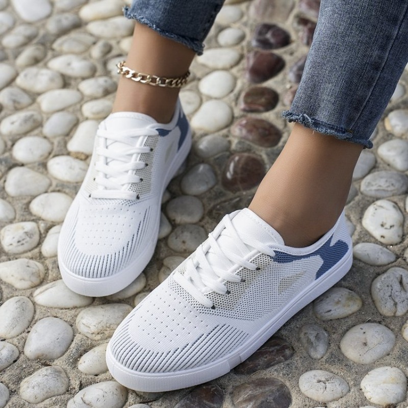Women Casual Sneakers Woven Lo - Sewing Cloth ulasan dan harga