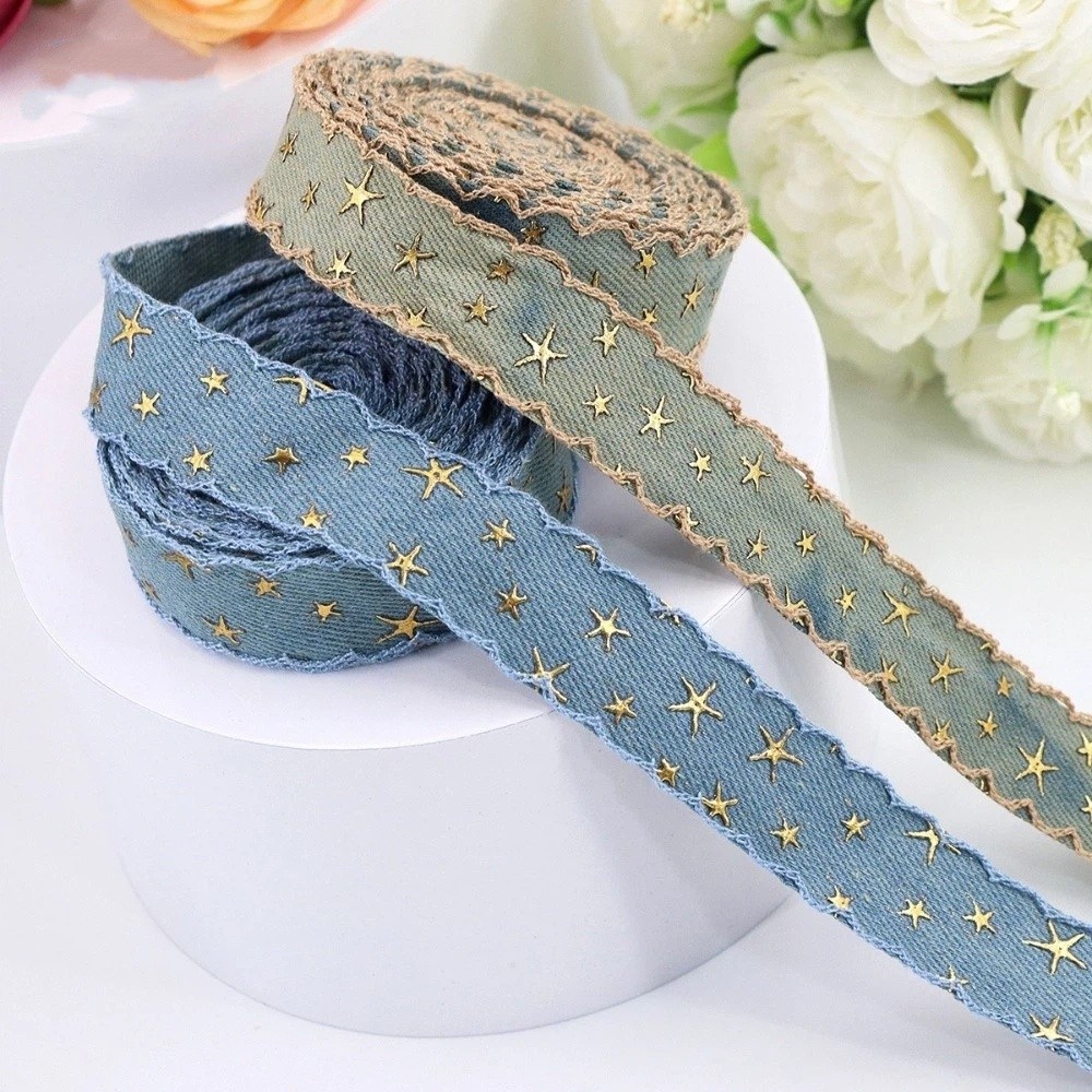 1 yard 38MM Width Denim Cloth  - Textile Sewing Patterns ulasan dan harga