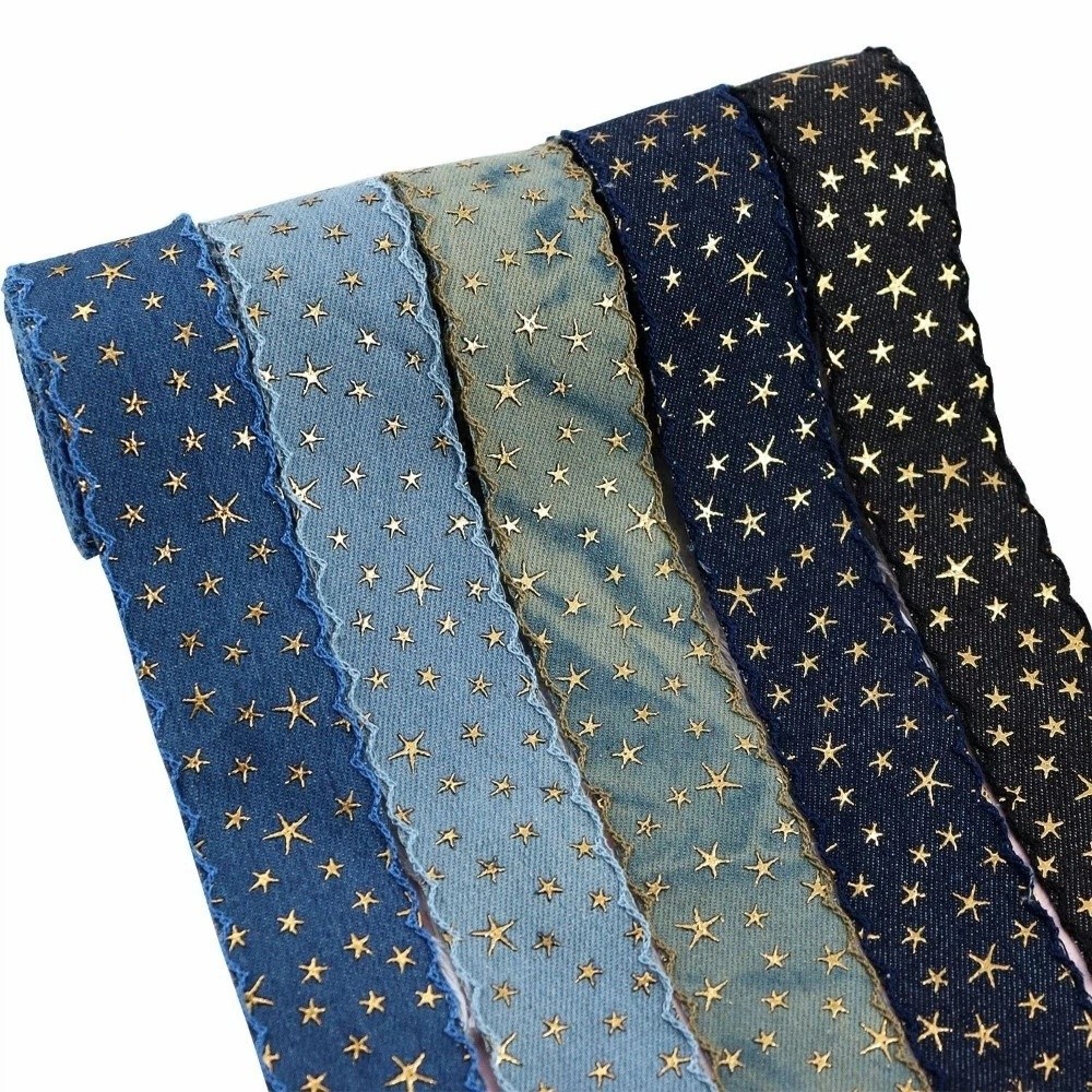 1 yard 38MM Width Denim Cloth  - Textile Sewing Patterns ulasan dan harga
