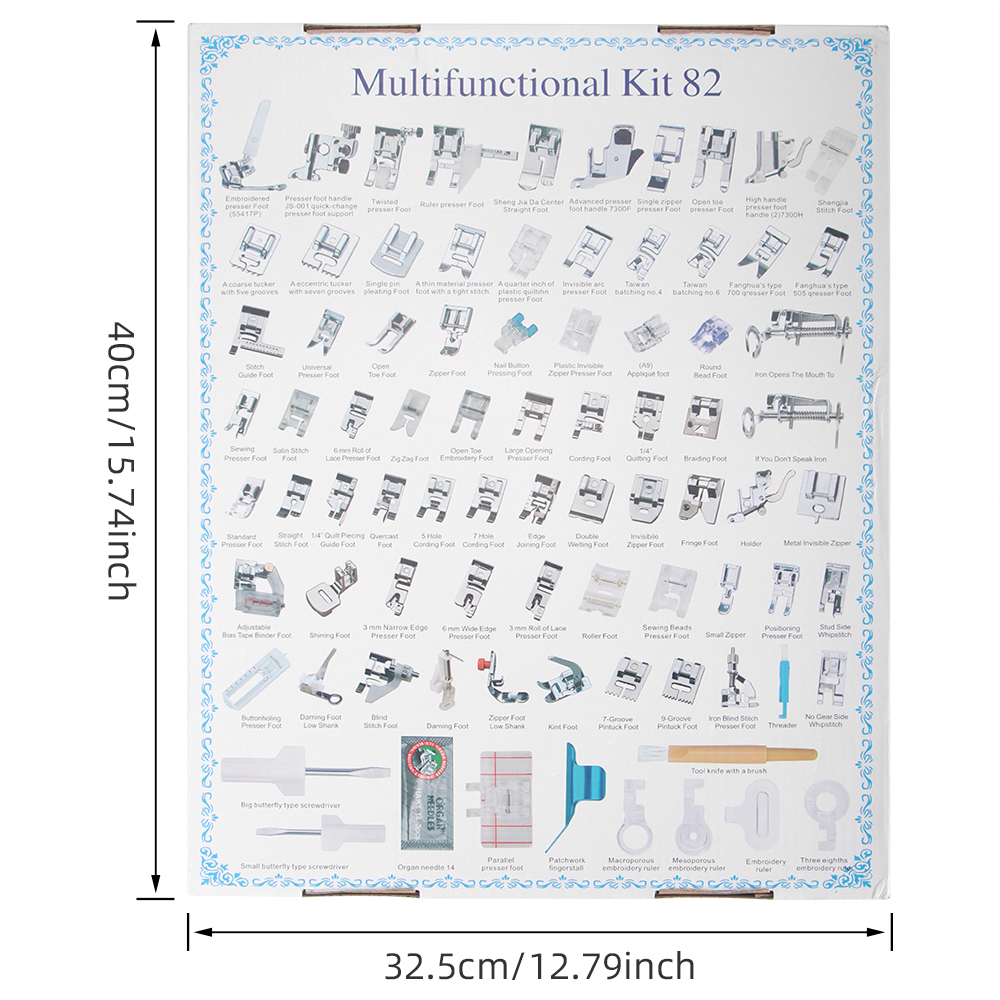 82pc/SET Full Set Sewing Machi - Sewing Kit ulasan dan harga