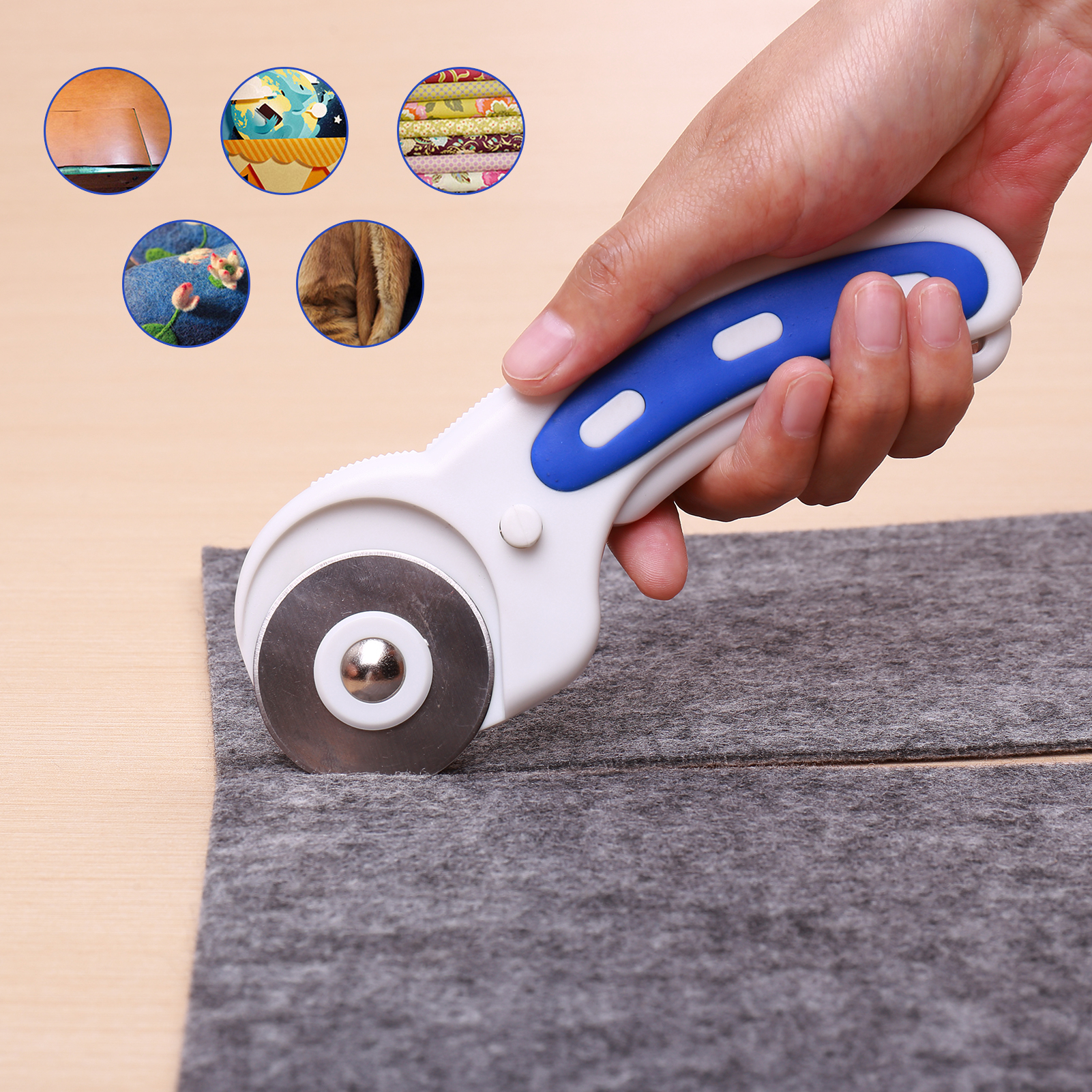 KW-triO Rotary Cutter Cutting  - Rotary Cutter Fabric ulasan dan harga