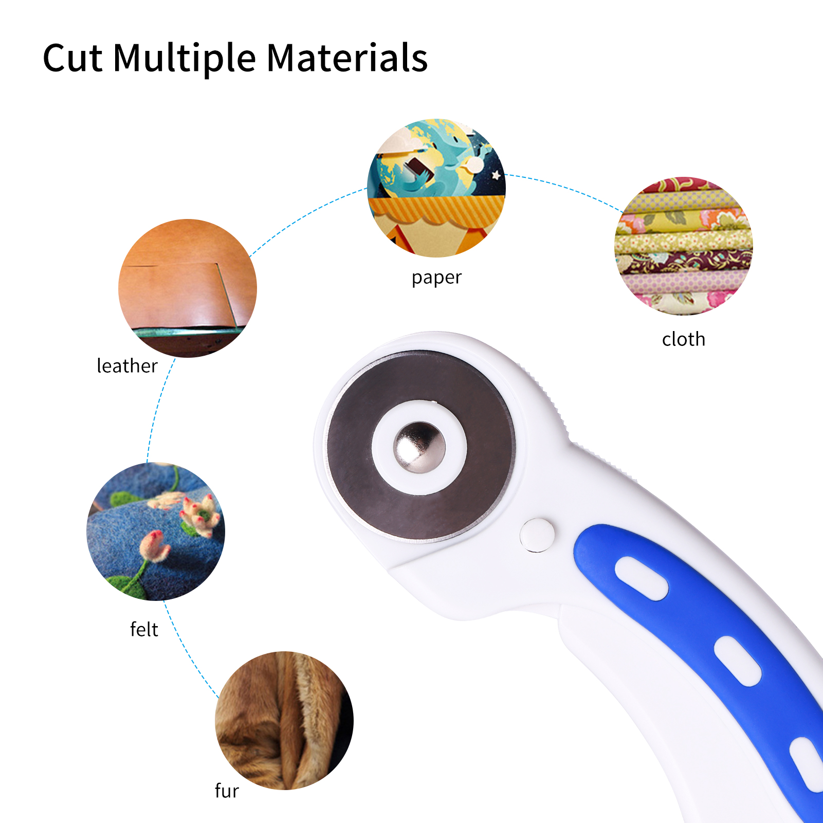 KW-triO Rotary Cutter Cutting  - Rotary Cutter Fabric ulasan dan harga