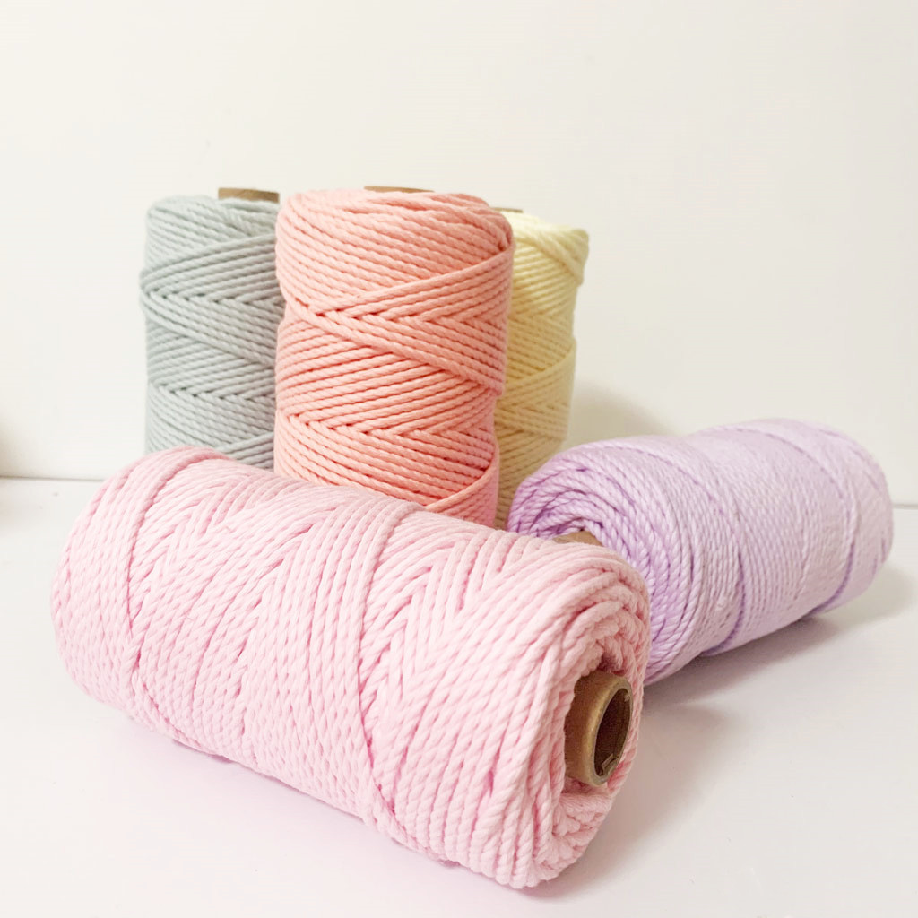 Macrame Cotton Rope Thread for - Sewing Recycle ulasan dan harga