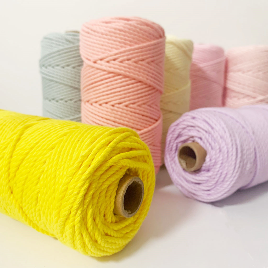 Macrame Cotton Rope Thread for - Sewing Recycle ulasan dan harga