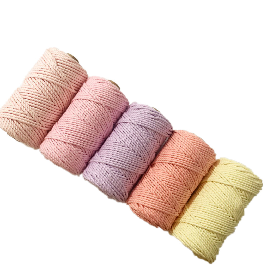 Macrame Cotton Rope Thread for - Sewing Recycle ulasan dan harga