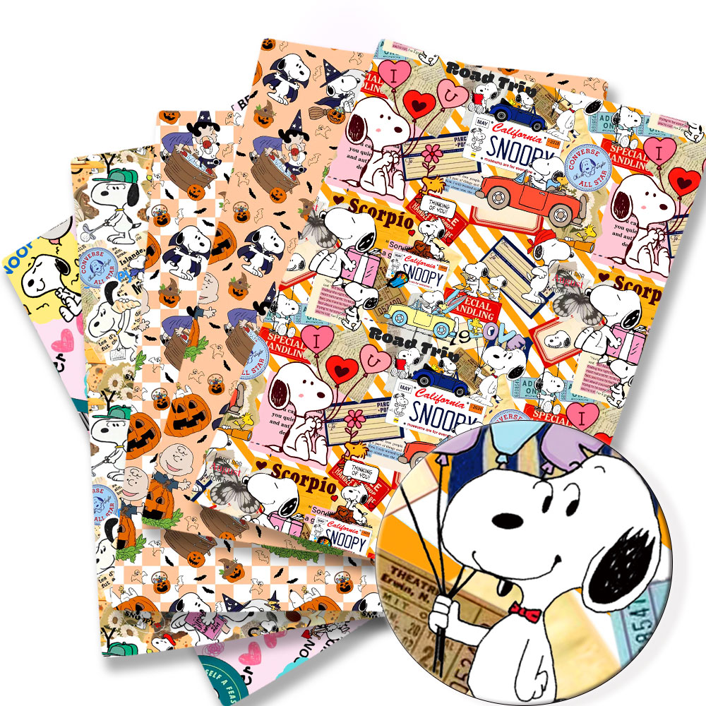 TAKARA TOMY Snoopy fabric140x5 - Textile For Sewing ulasan dan harga