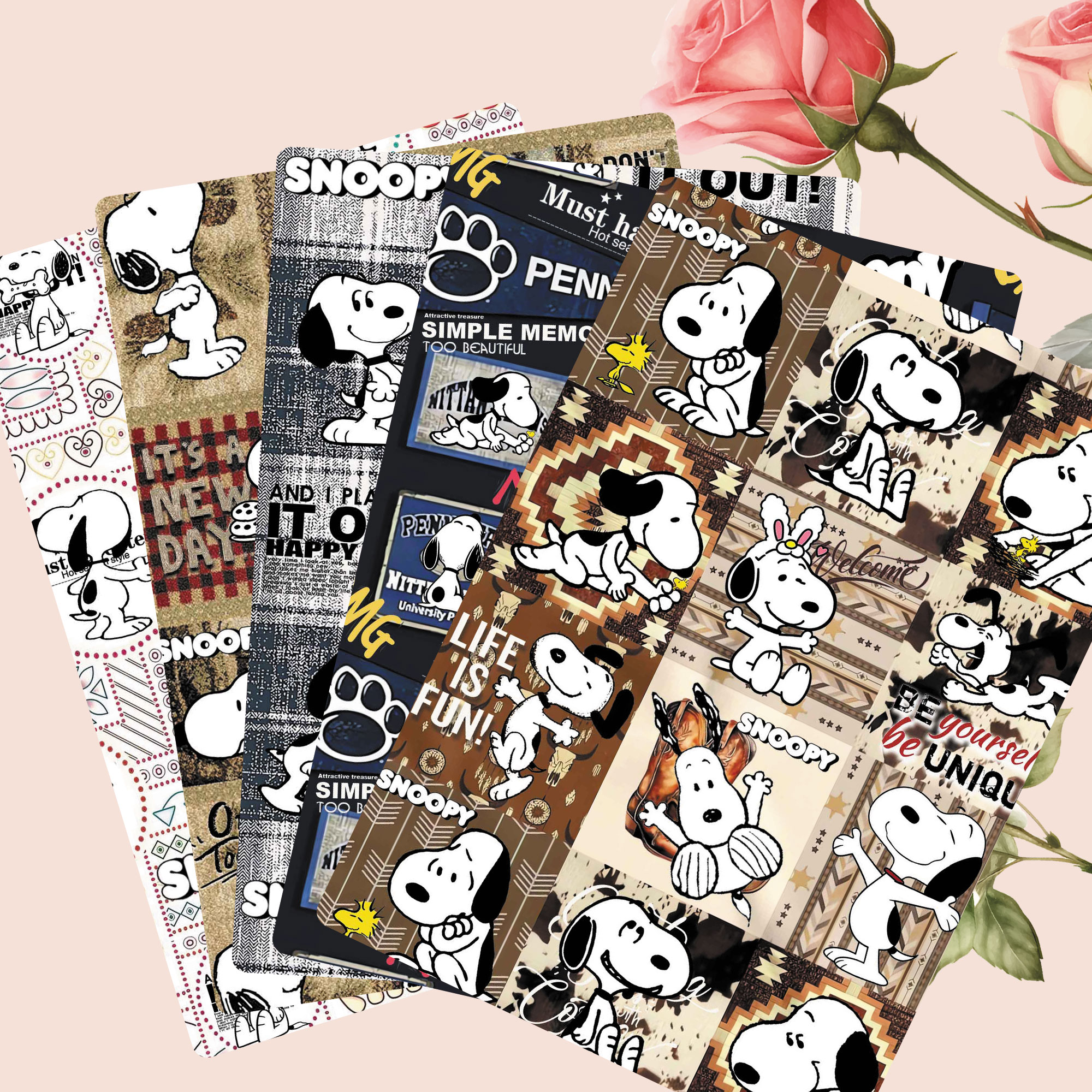 TAKARA TOMY Snoopy fabric140x5 - Textile For Sewing ulasan dan harga