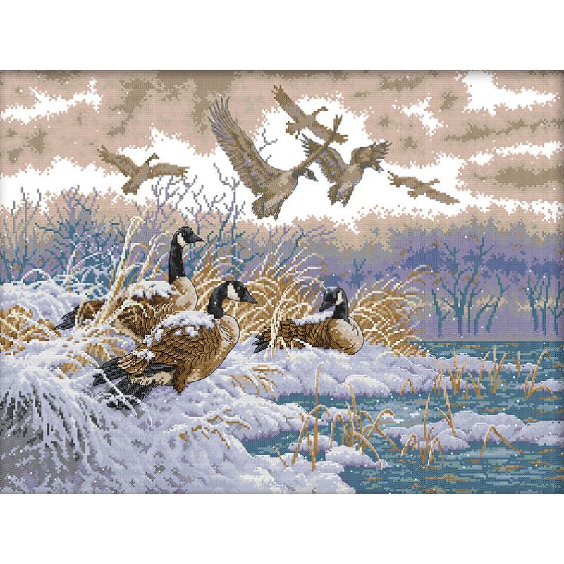 Winter Birds NKF Animal Patter - Textile Sewing Patterns ulasan dan harga
