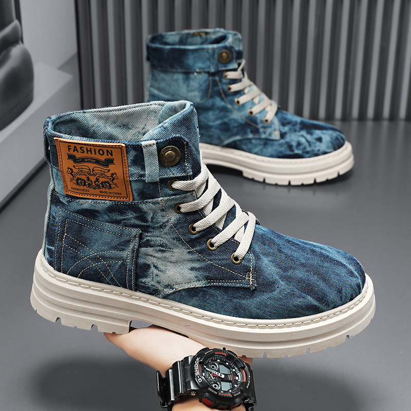 Spring High Top Mens Shoes 202 - Sewing Necessities ulasan dan harga