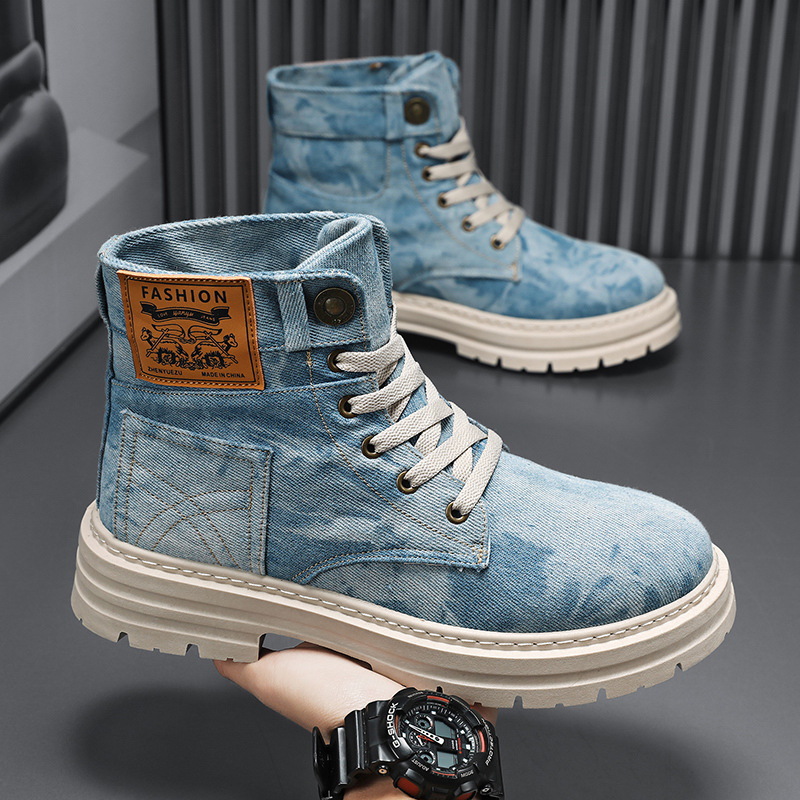 Spring High Top Mens Shoes 202 - Sewing Necessities ulasan dan harga