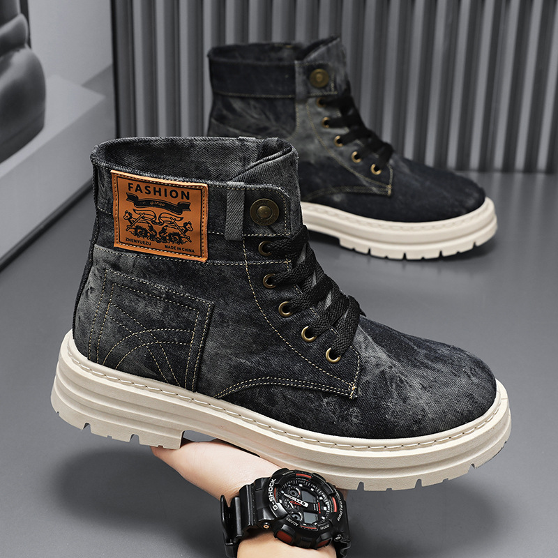 Spring High Top Mens Shoes 202 - Sewing Necessities ulasan dan harga