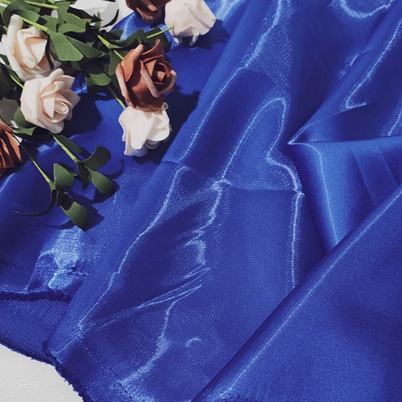 Curtains Satin Fabric Lustrous - Textile And Sewing Materials ulasan dan harga