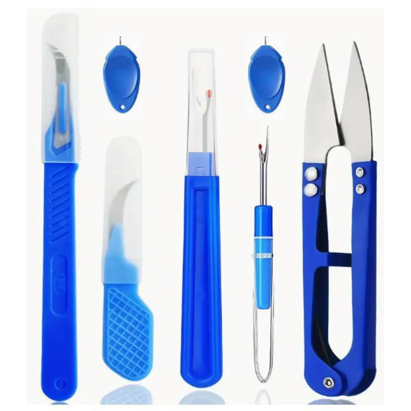 5 Pieces Of Blue Sewing Tear M - Sewing Kit ulasan dan harga