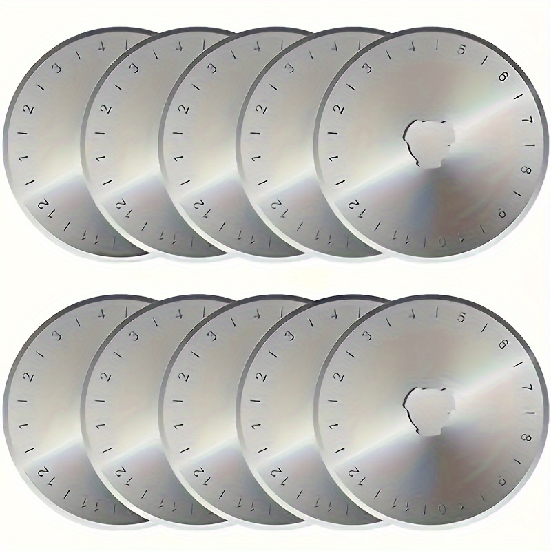 10PCS 45mm Rotary Cutter Blade - Rotary Cutter Fabric ulasan dan harga