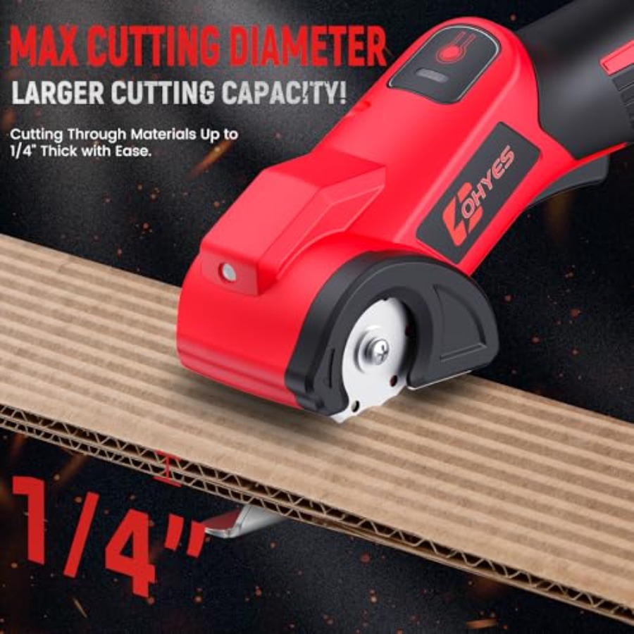 Cordless Electric Scissors Fit - Rotary Cutter Fabric ulasan dan harga