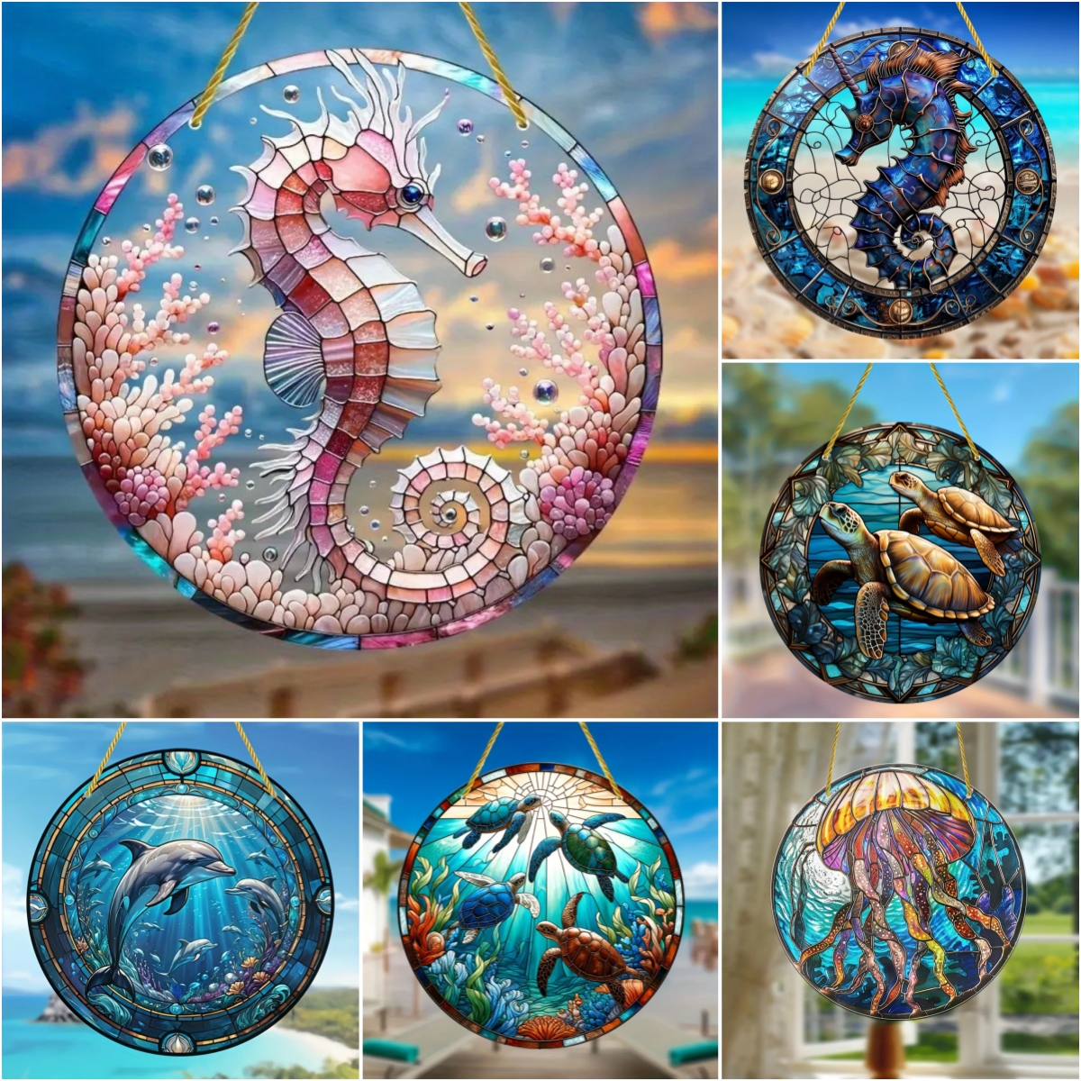 Underwater World SunCatcher Si - Sewing Custom ulasan dan harga