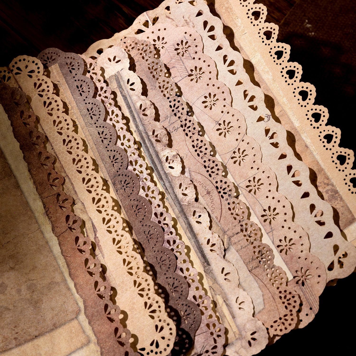 10 pcs Large size Lace lace Re - Pattern Tissue Paper ulasan dan harga