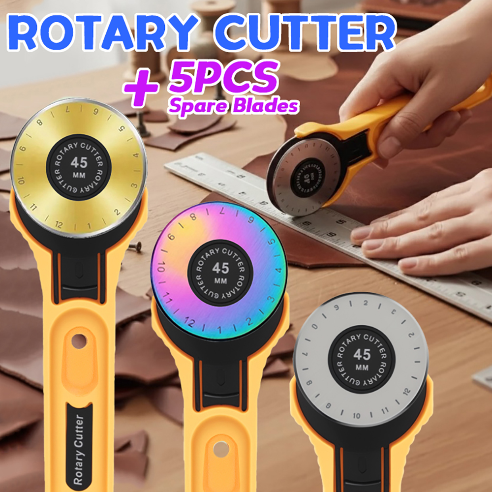 45mm Rotary Fabric Cutter Leat - Sewing Necessities ulasan dan harga