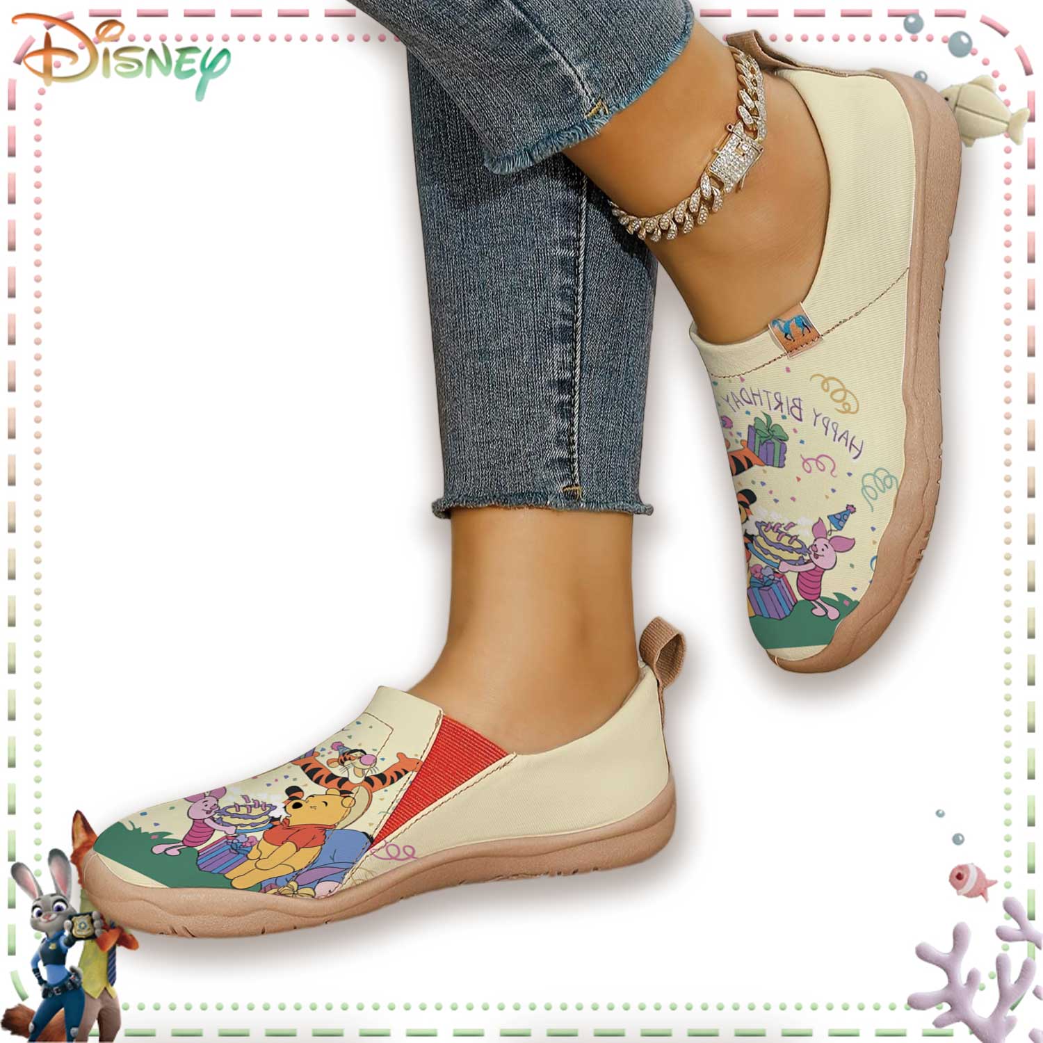 Disney Winnie the Pooh Birthda - Sewing Cloth ulasan dan harga