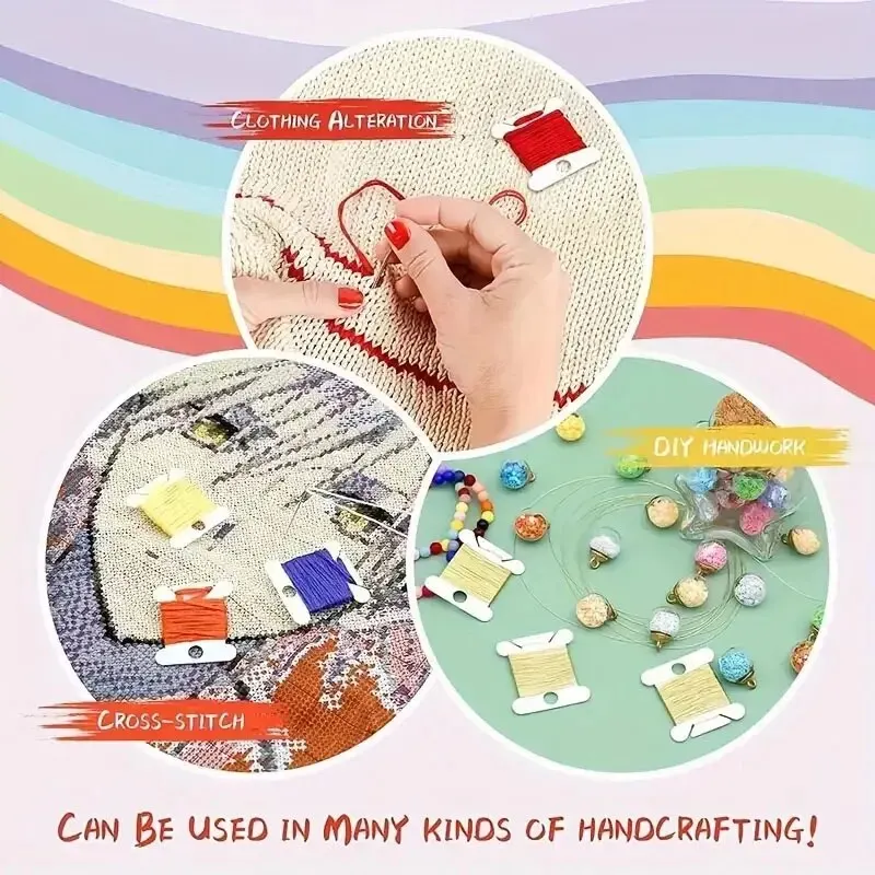 Embroidery Thread Organizer 10 - Embroidery Floss Thread ulasan dan harga