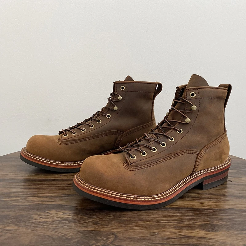 Vintage British Men Ankle Boot - Sewing Necessities ulasan dan harga