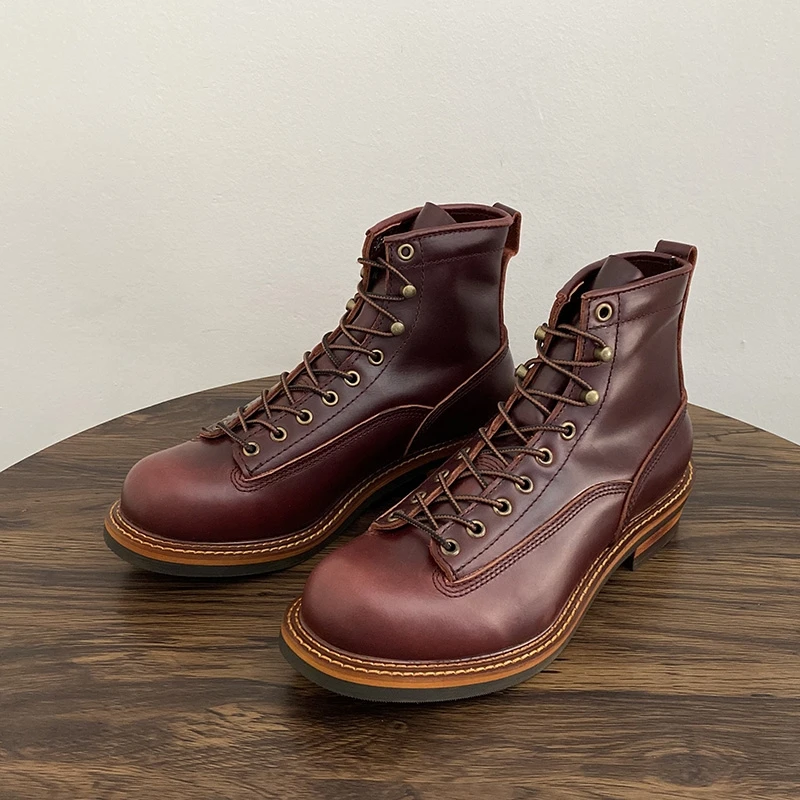 Vintage British Men Ankle Boot - Sewing Necessities ulasan dan harga