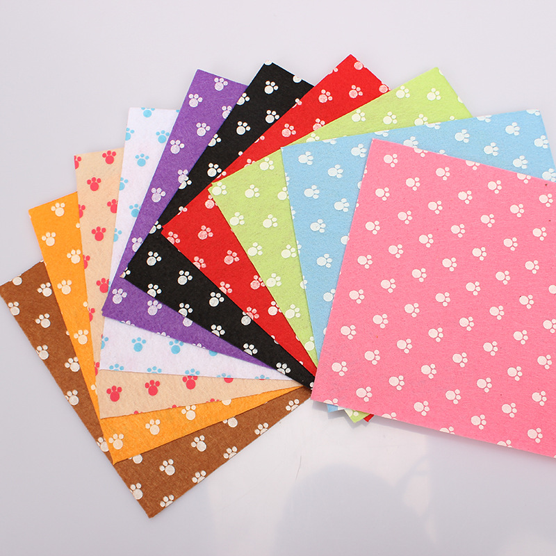 10 PCS 15x15cm 5.9x5.9in Felt  - Textile And Sewing Materials ulasan dan harga
