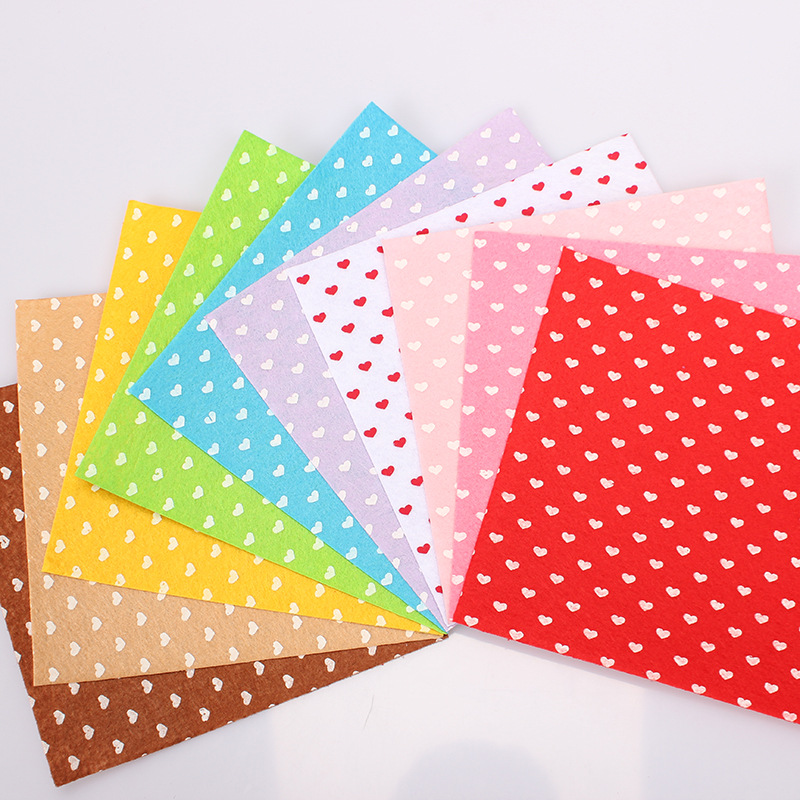 10 PCS 15x15cm 5.9x5.9in Felt  - Textile And Sewing Materials ulasan dan harga