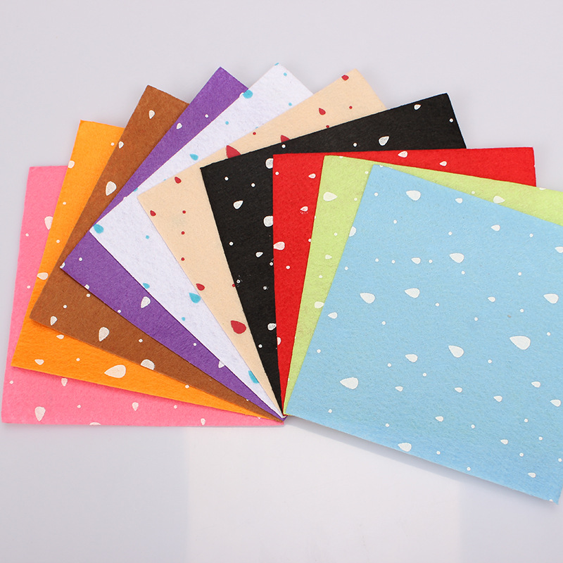 10 PCS 15x15cm 5.9x5.9in Felt  - Textile And Sewing Materials ulasan dan harga