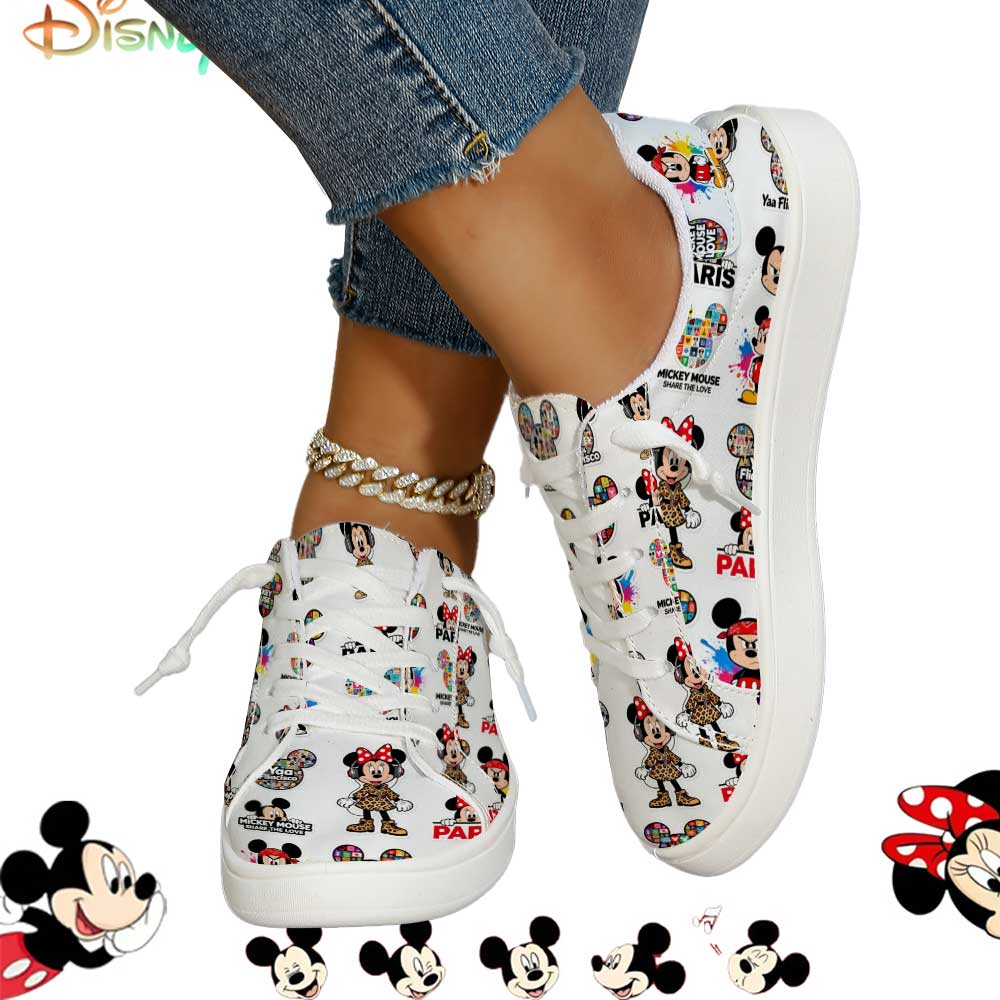 Disney Mickey & Minnie Leopard - Sewing Cloth ulasan dan harga