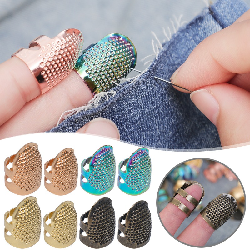 1/50x Sewing Thimble Retro Sew - Sewing Thimble Metal ulasan dan harga