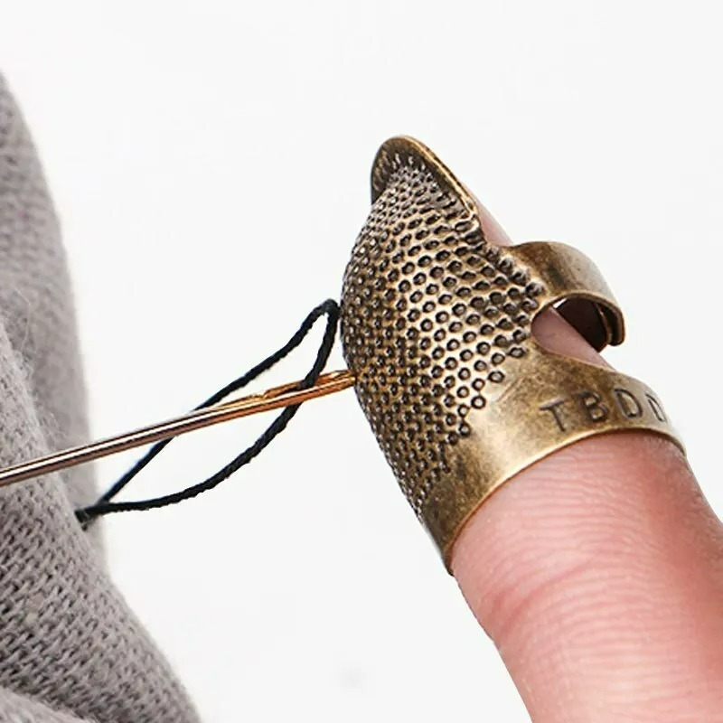 1/50x Sewing Thimble Retro Sew - Sewing Thimble Metal ulasan dan harga