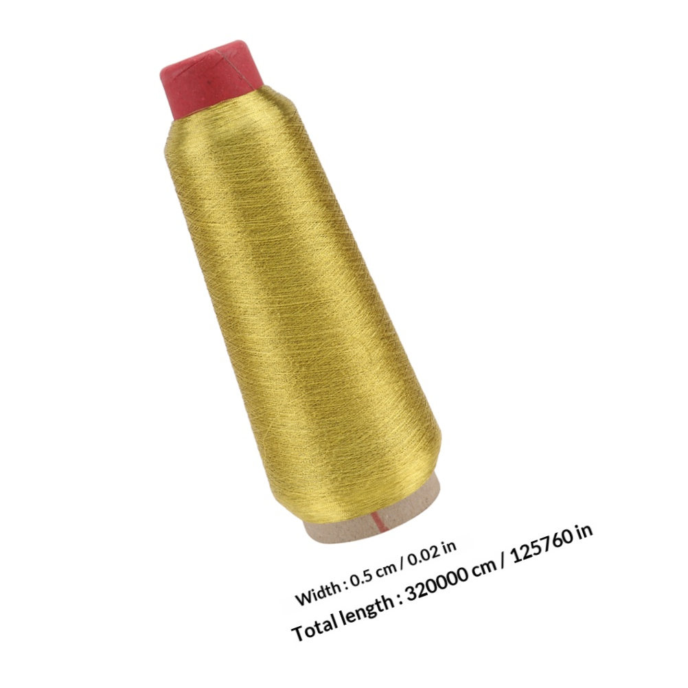 2 Rolls Metallic Golden Glitte - Sewing Kit ulasan dan harga