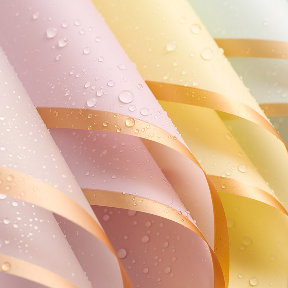 10 Sheets Flower Wrapping Pape - Pattern Tissue Paper ulasan dan harga