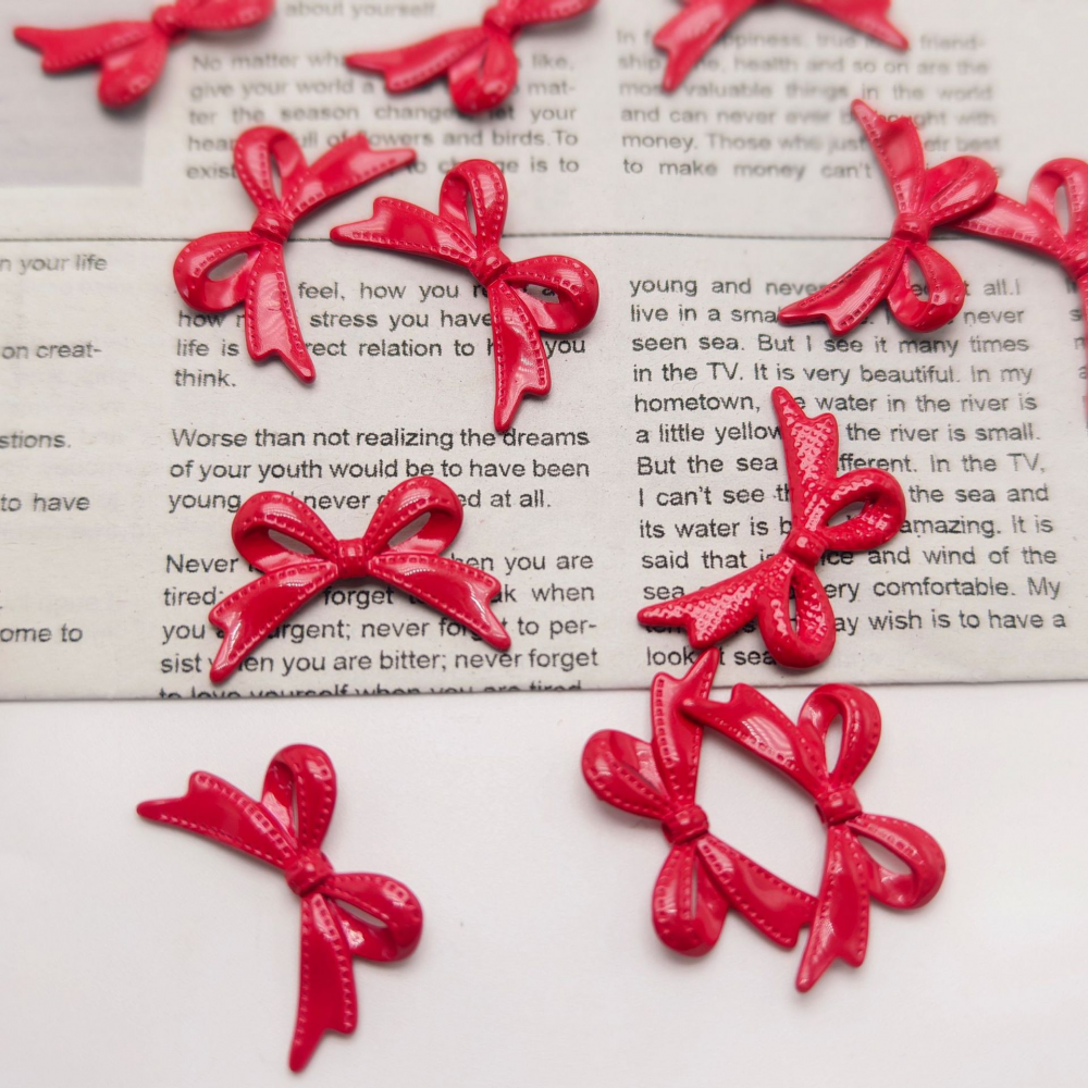 10pcs Zinc Alloy Bows Pendants - Sewing Art ulasan dan harga