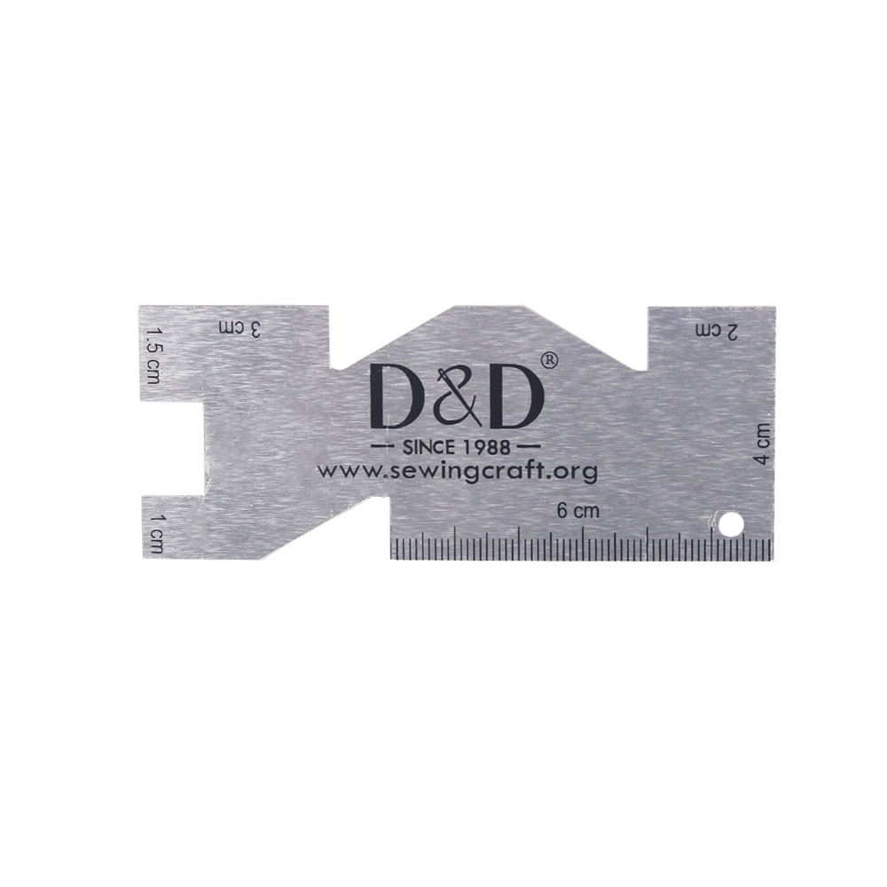 Metal Measuring Gauge Quilting - Seam Gauge Metal ulasan dan harga