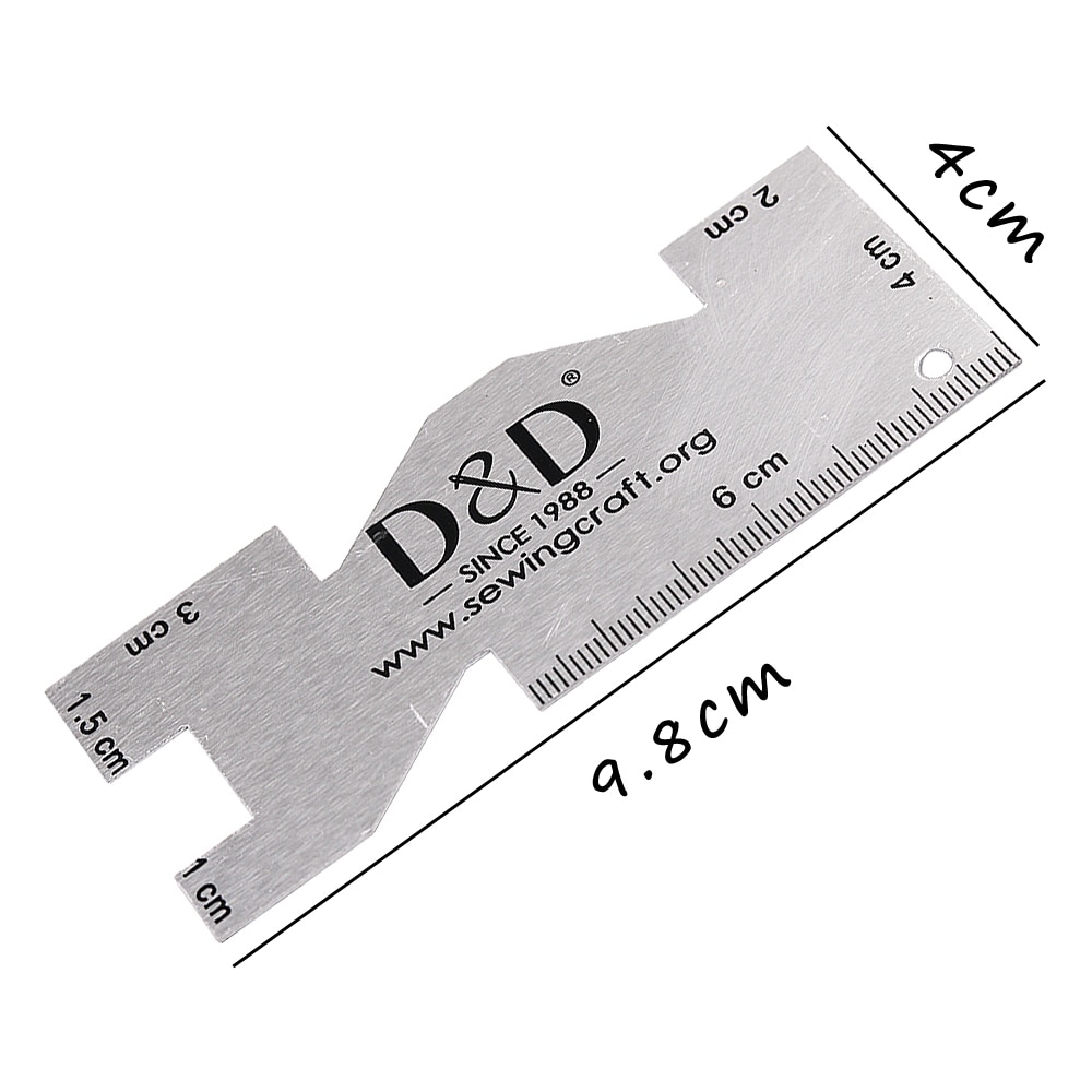 Metal Measuring Gauge Quilting - Seam Gauge Metal ulasan dan harga