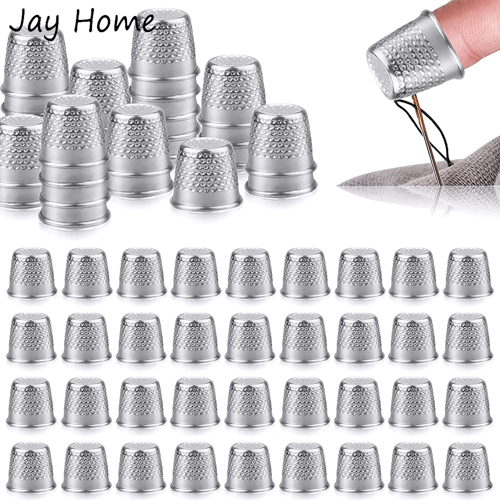 10/30Pcs Metal Sewing Thimble  - Sewing Thimble Metal ulasan dan harga